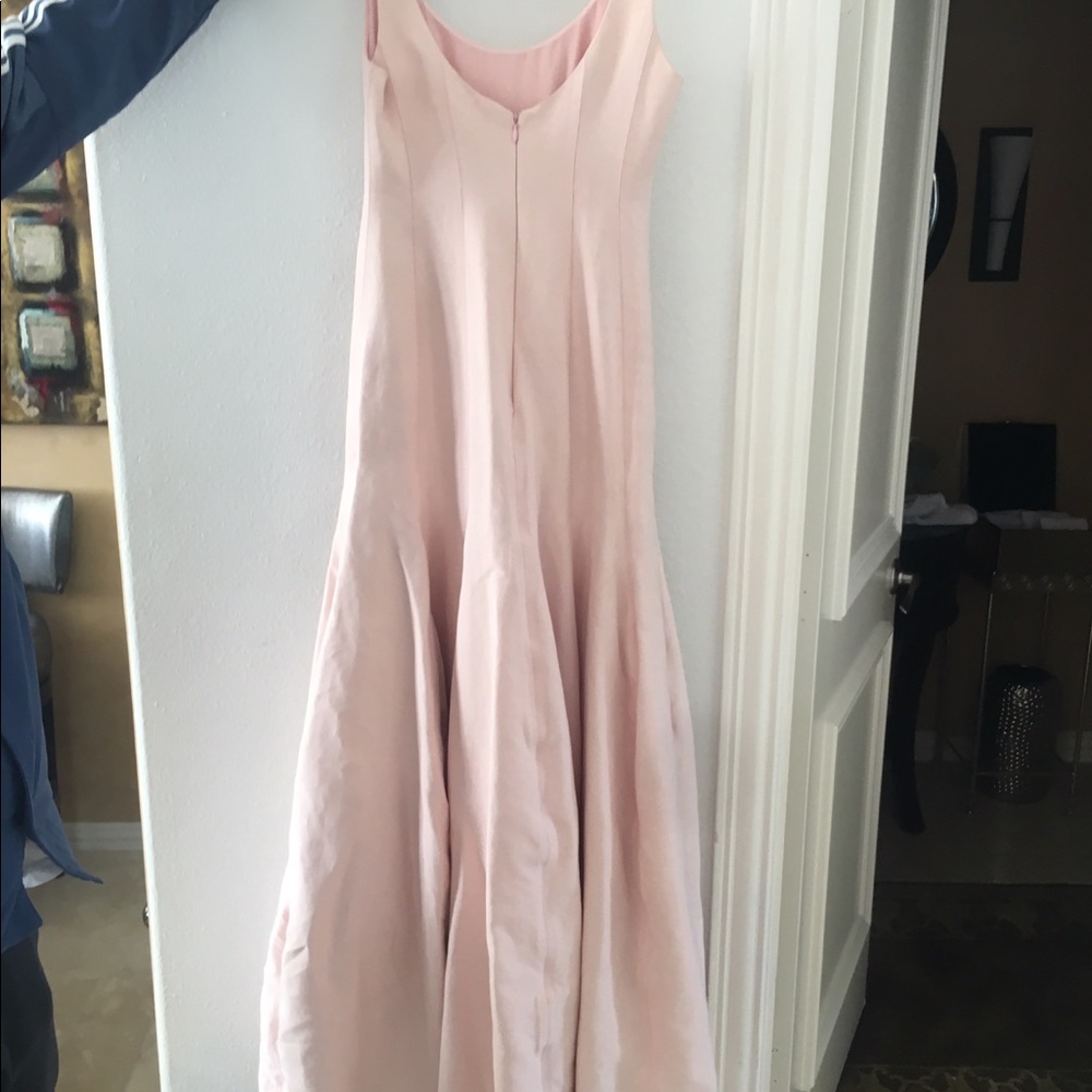 Halston Heritage pink gown size 2